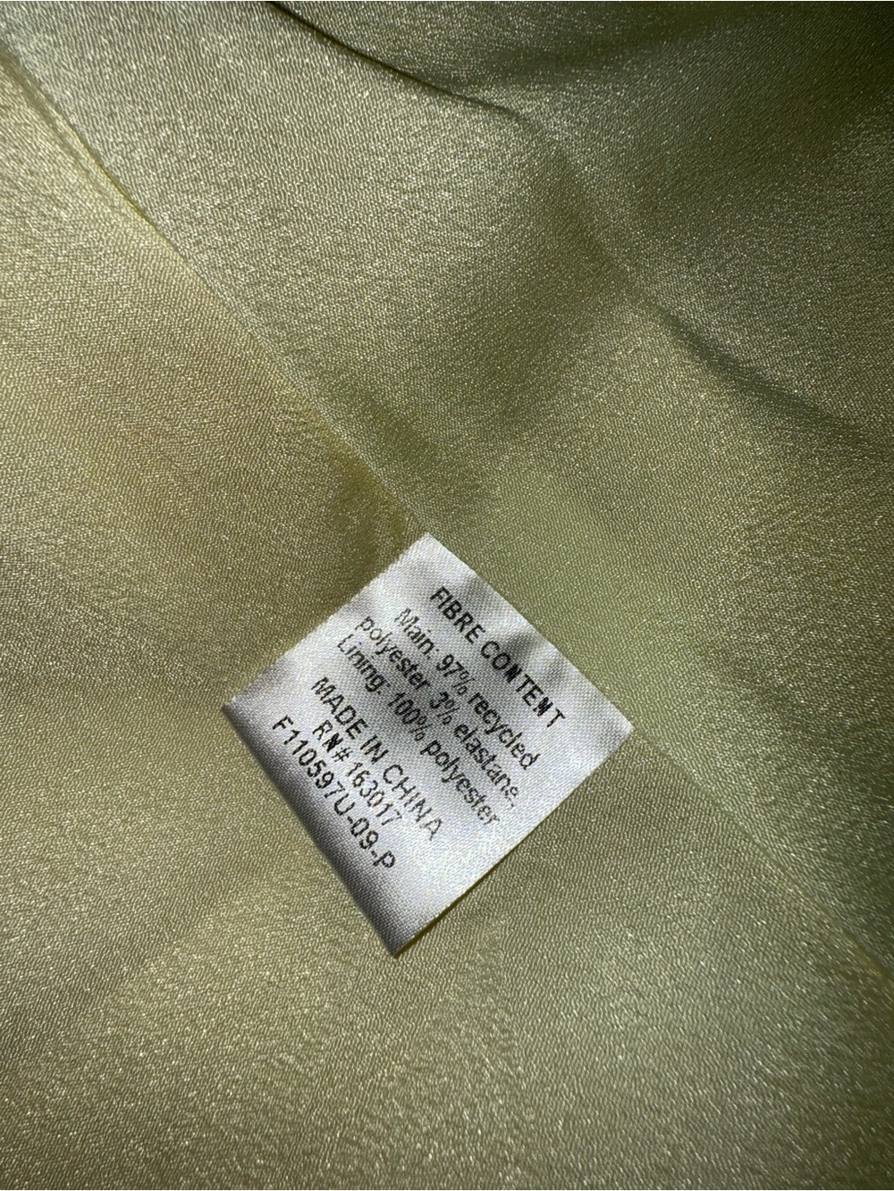 NEW Princess Polly Chevalier Strapless Maxi Dress Lemon Yellow Size 6 - Picture 9 of 9